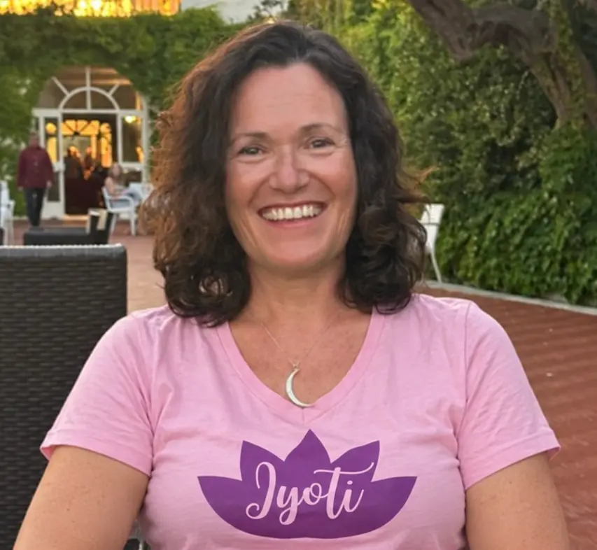 Jyoti Harvey, yoga teacher and co-founder