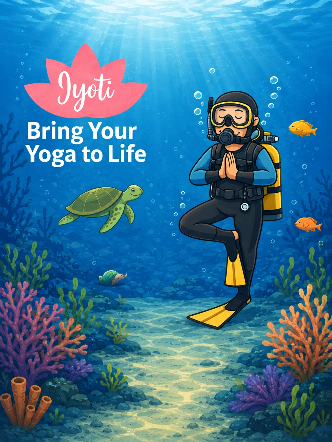 Today’s Bring Your Yoga to Life cartoon